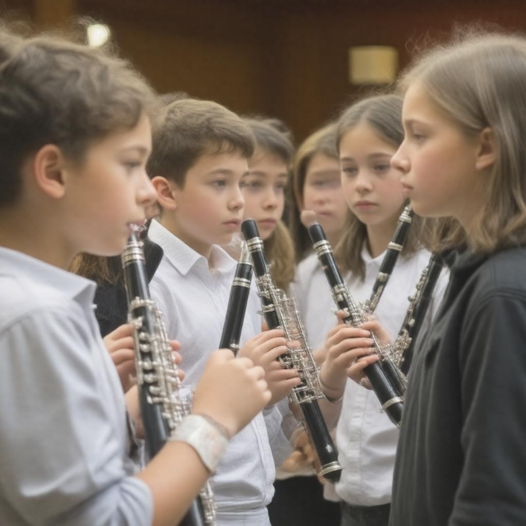 Click to view larger image AI-created image of Somerset County Youth Recorder Group