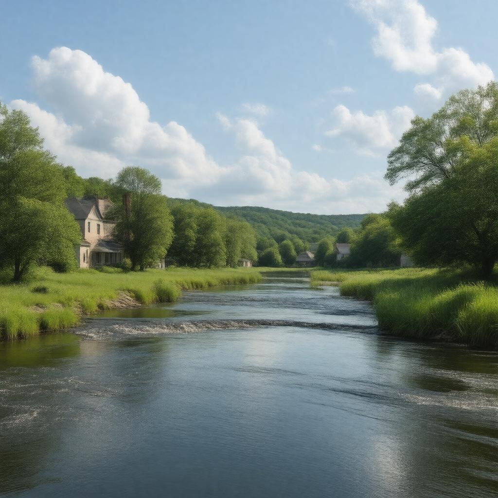 AI-created image of Somerset, Massachusetts