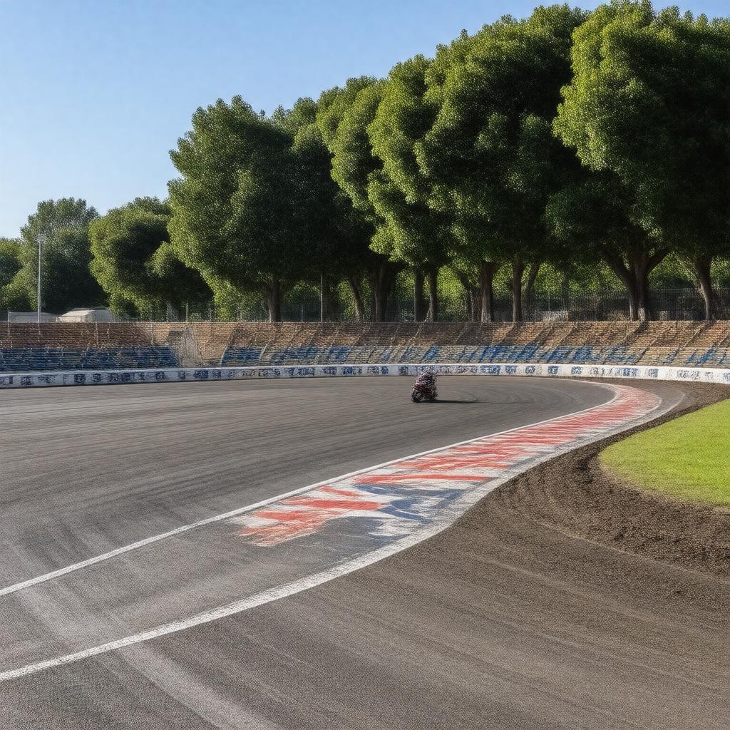 Click to view larger image AI-created image of Somerset Rebels Speedway