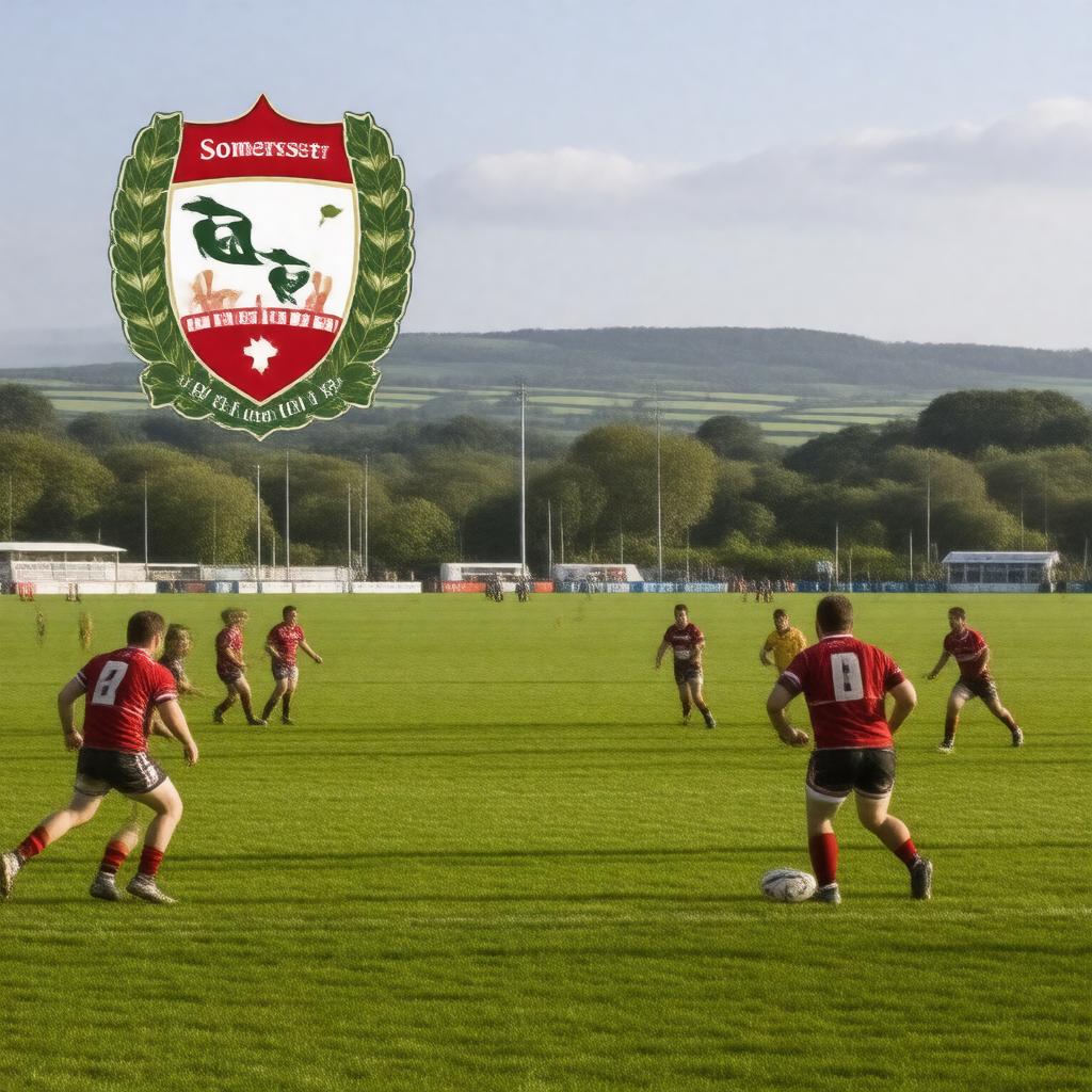 Click to view larger image AI-created image of Somerset Rugby Football Union