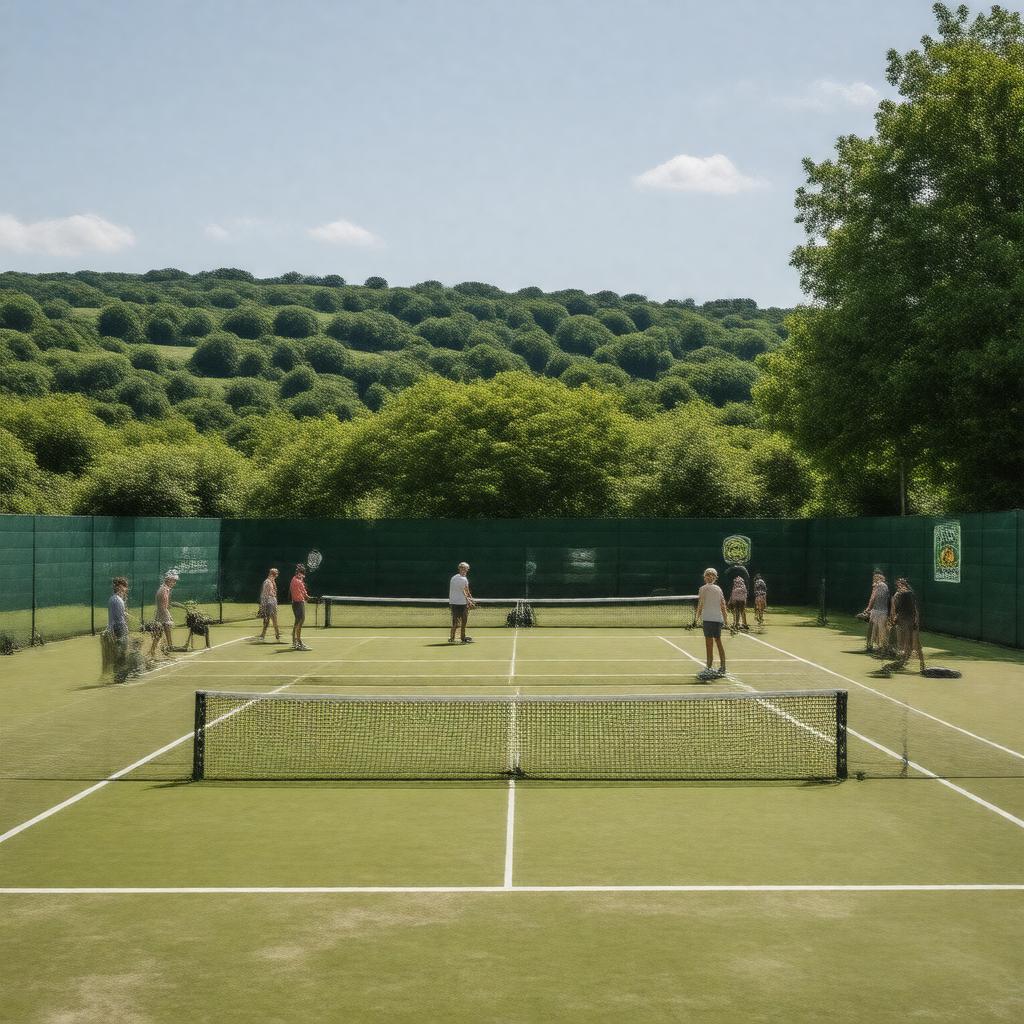 AI-created image of Somerset Tennis Association