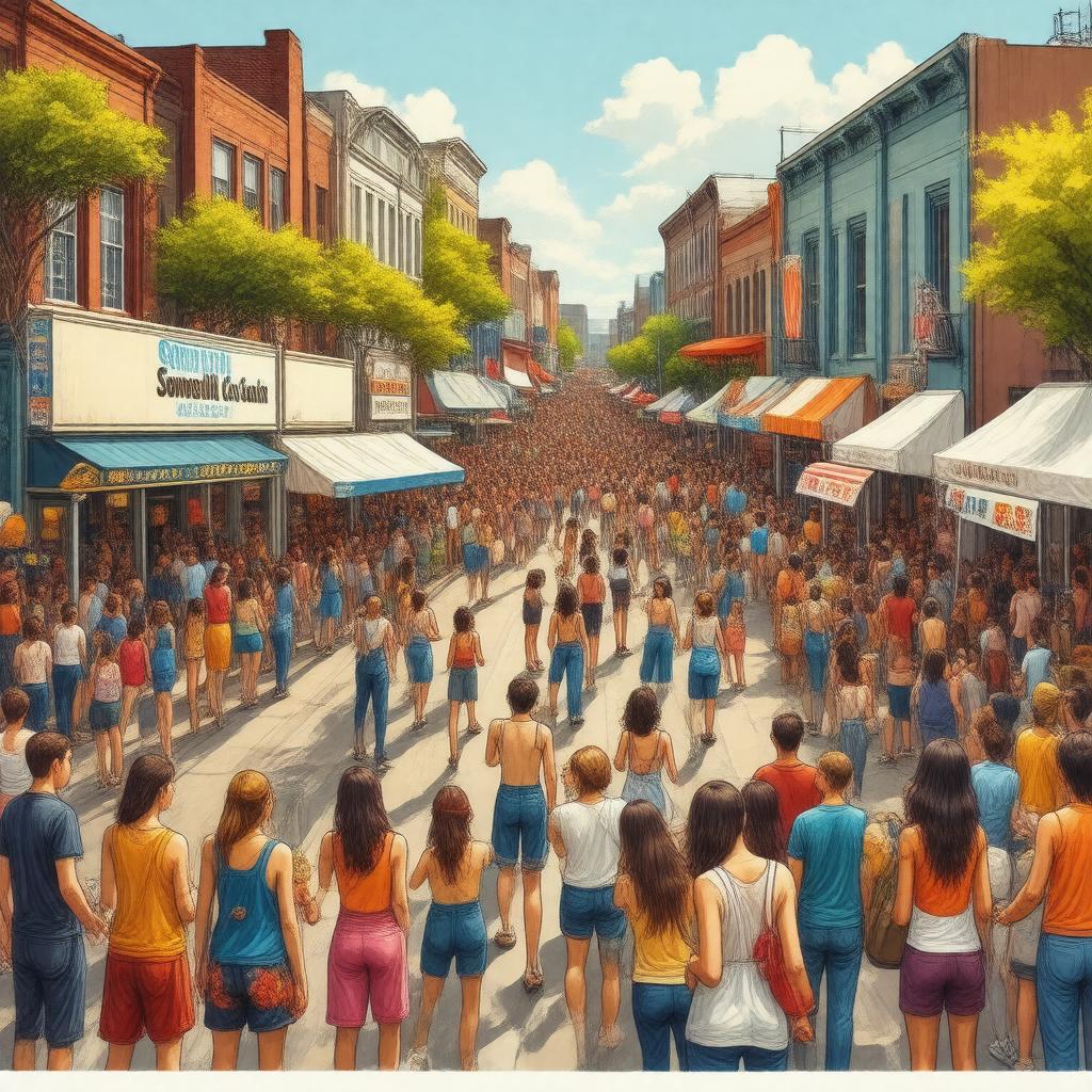 Click to view larger image AI-created image of Somerville Arts Council