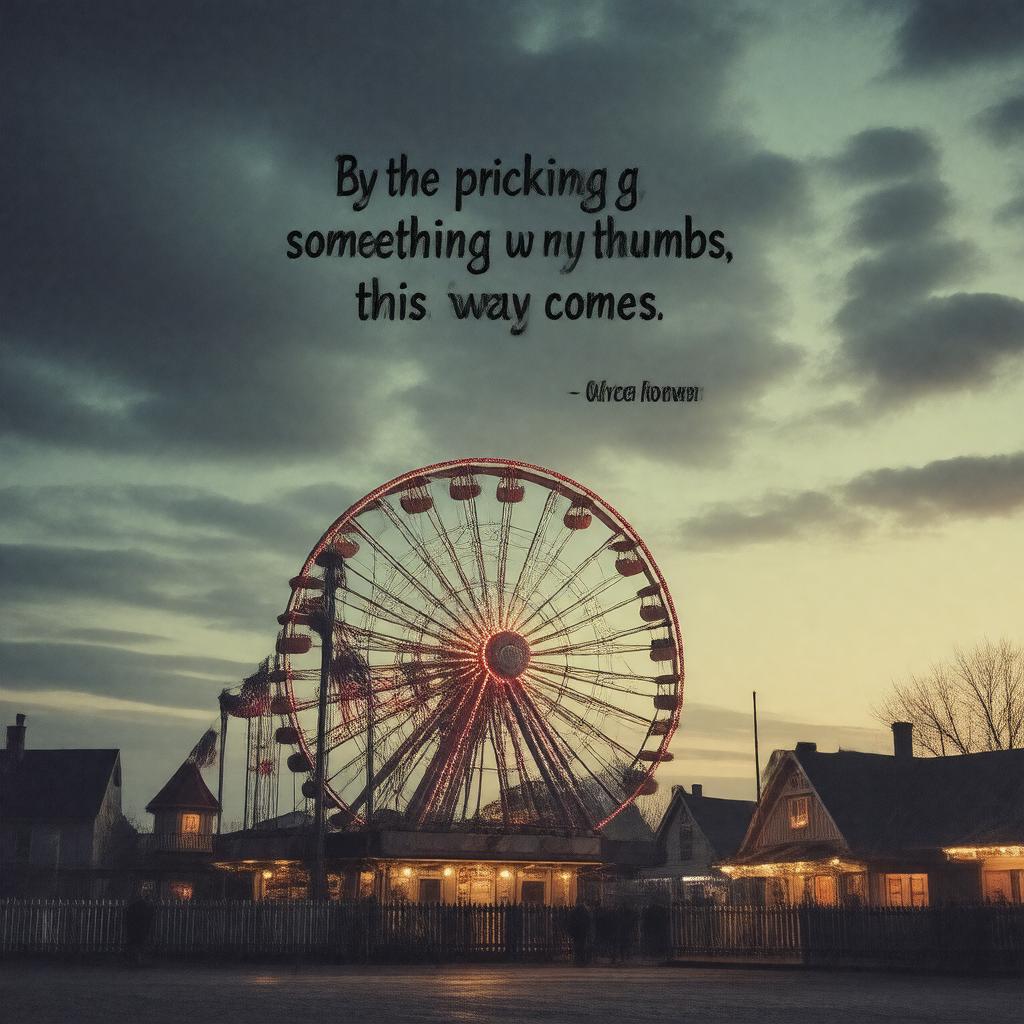 AI-created image of Something Wicked This Way Comes