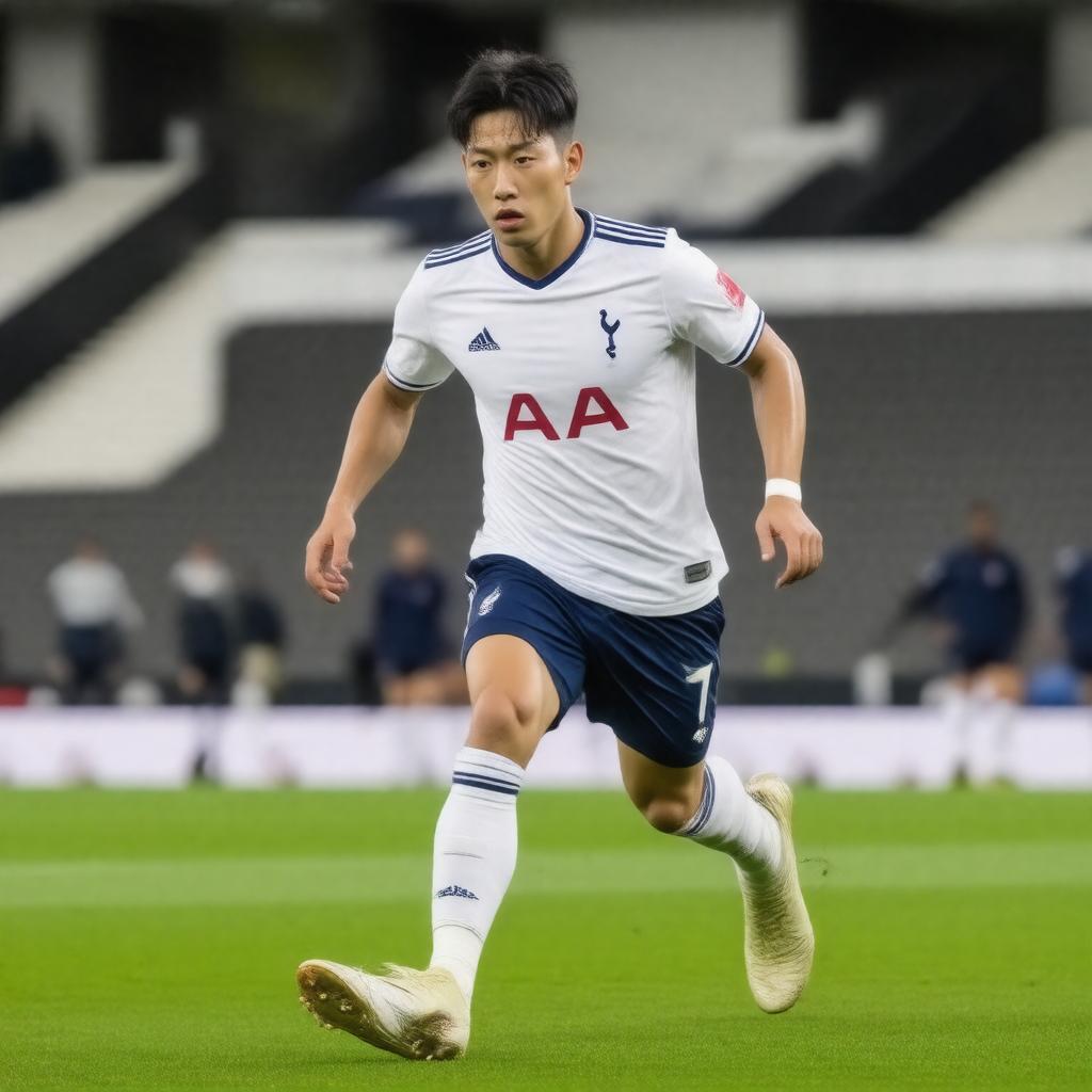 AI-created image of Son Heung-min