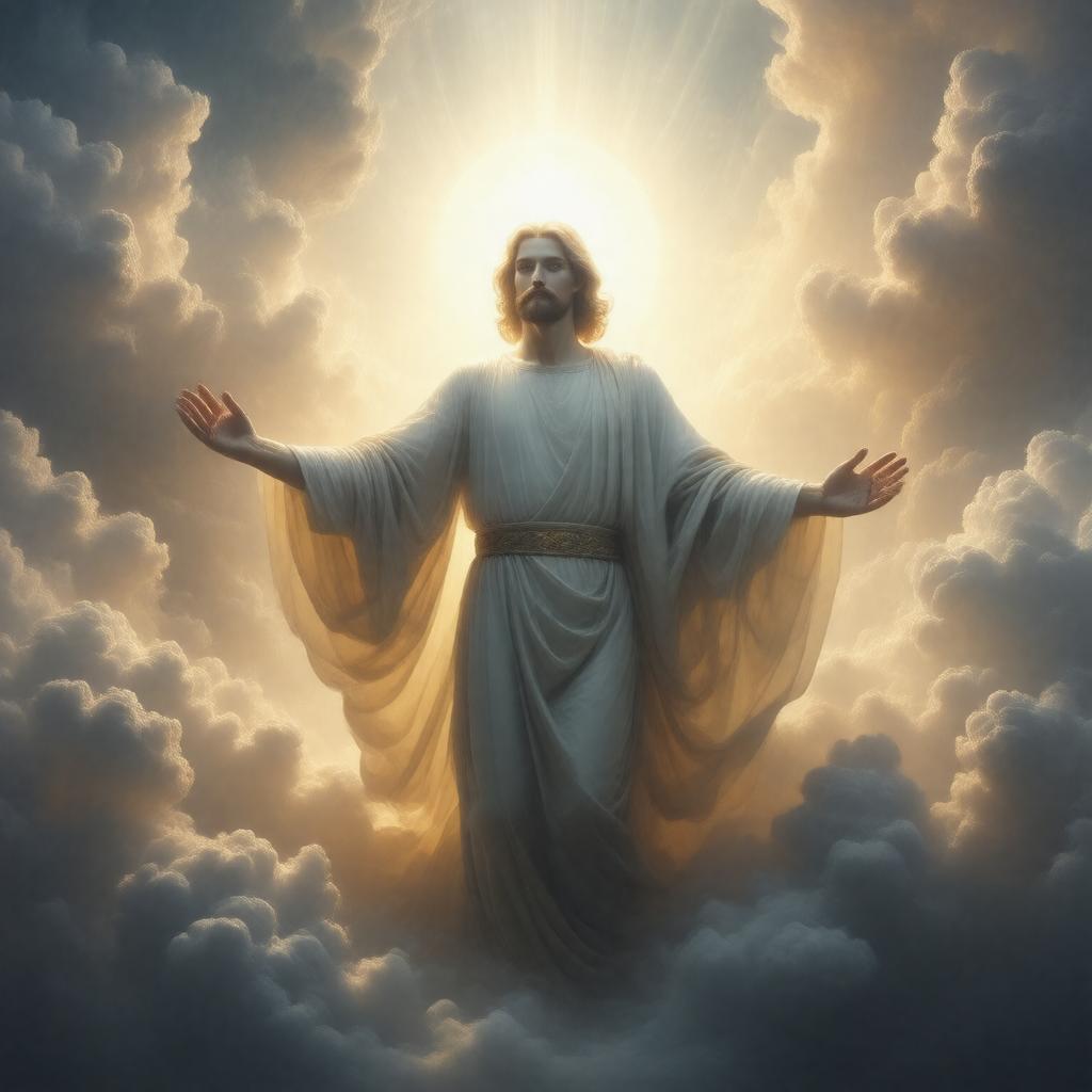 AI-created image of Son of Man