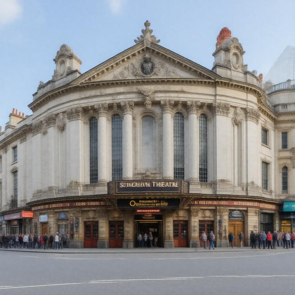 AI-created image of Sondheim Theatre