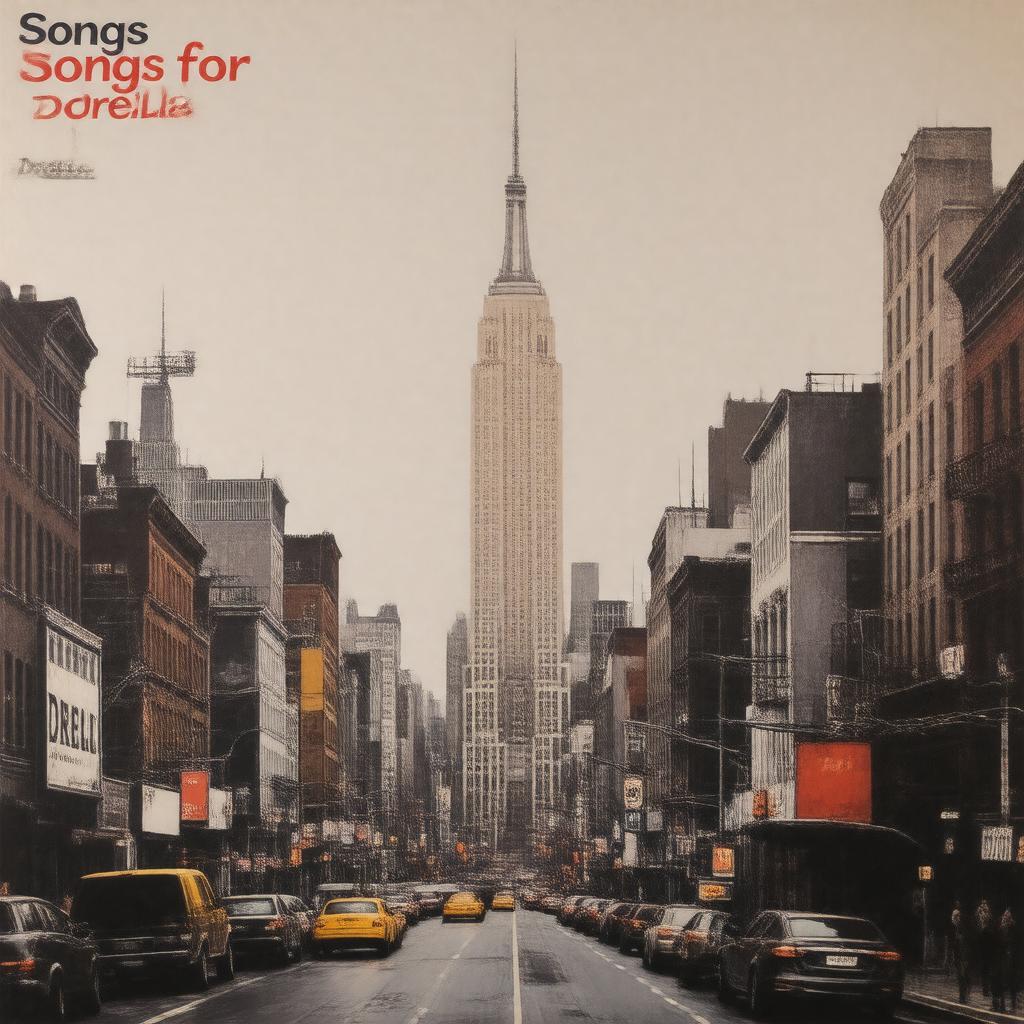 Click to view larger image AI-created image of Songs for Drella