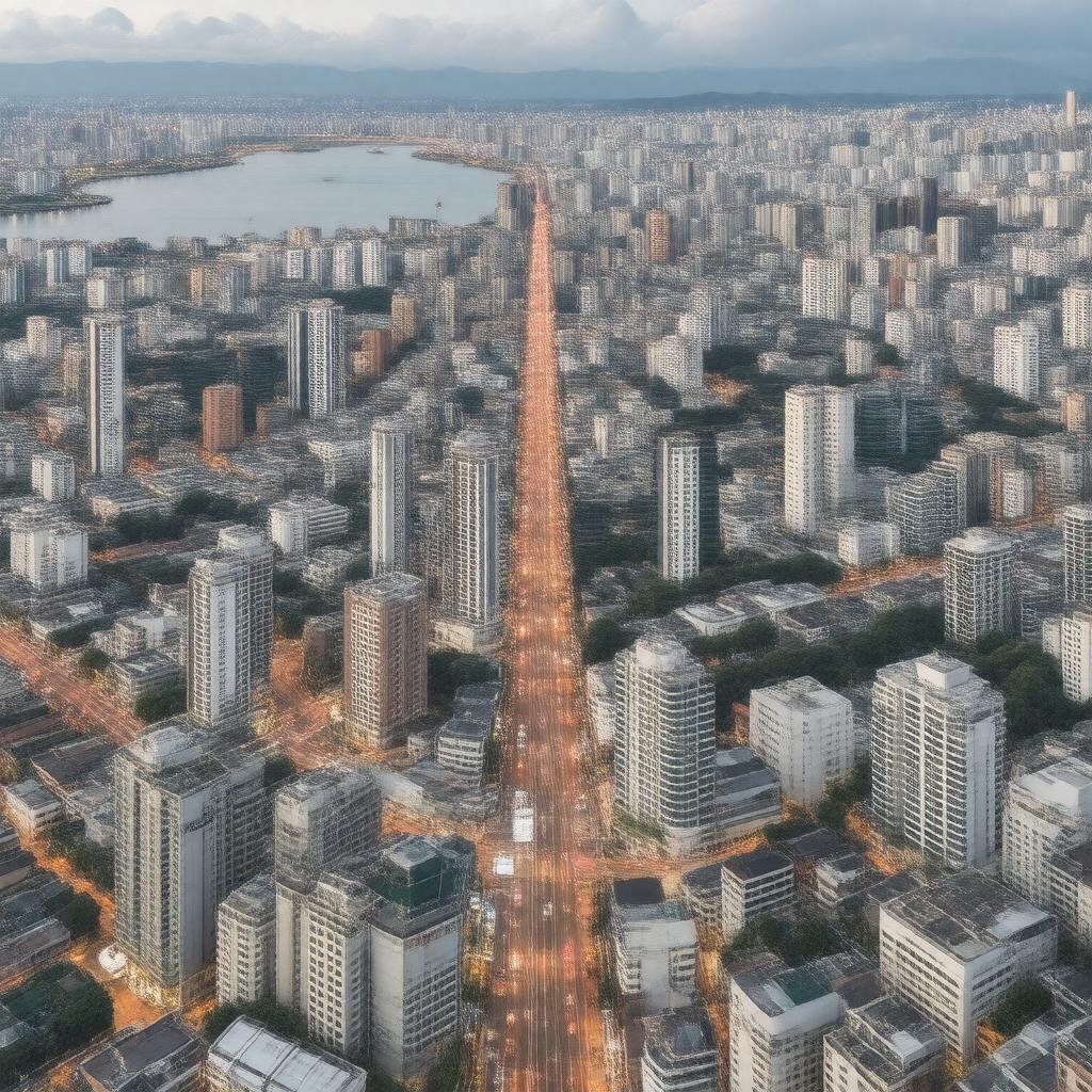 AI-created image of Songshan District