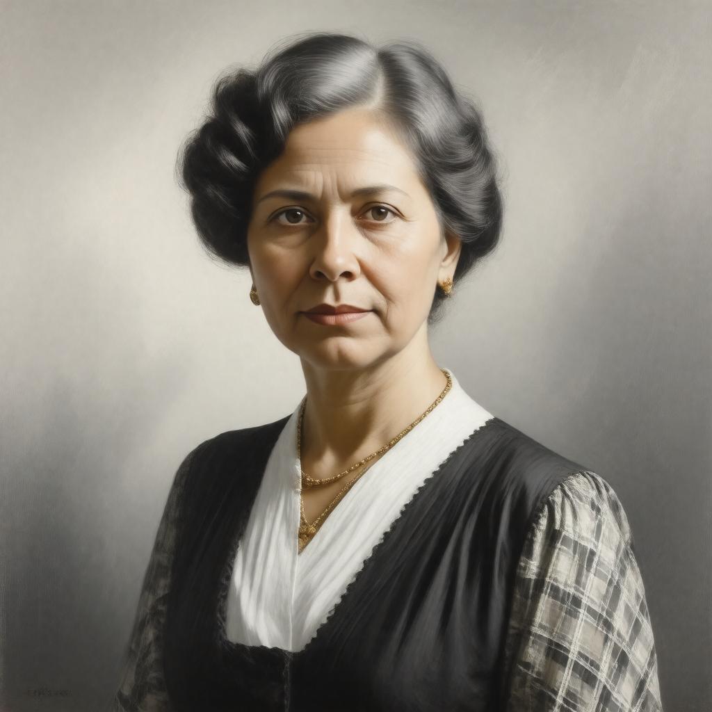 AI-created image of Sonia H. Greene