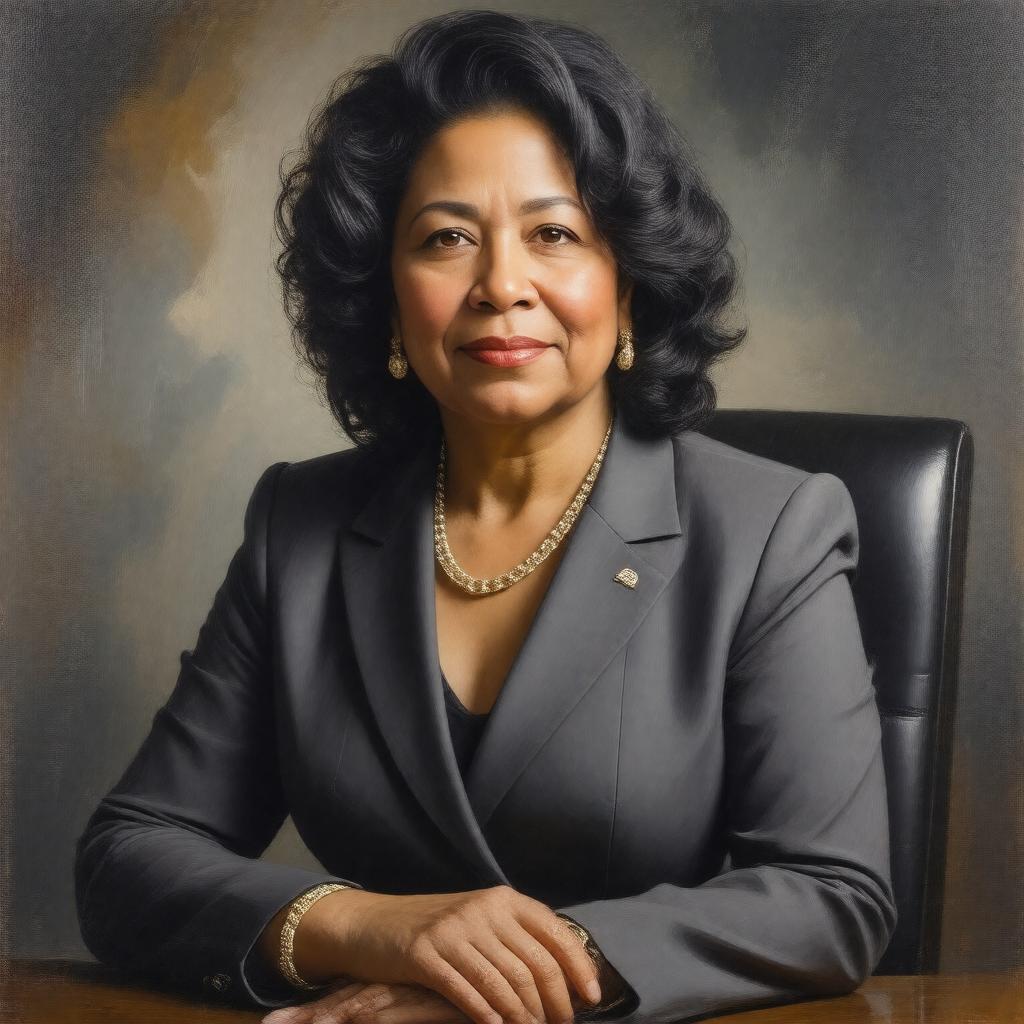 AI-created image of Sonia Sotomayor