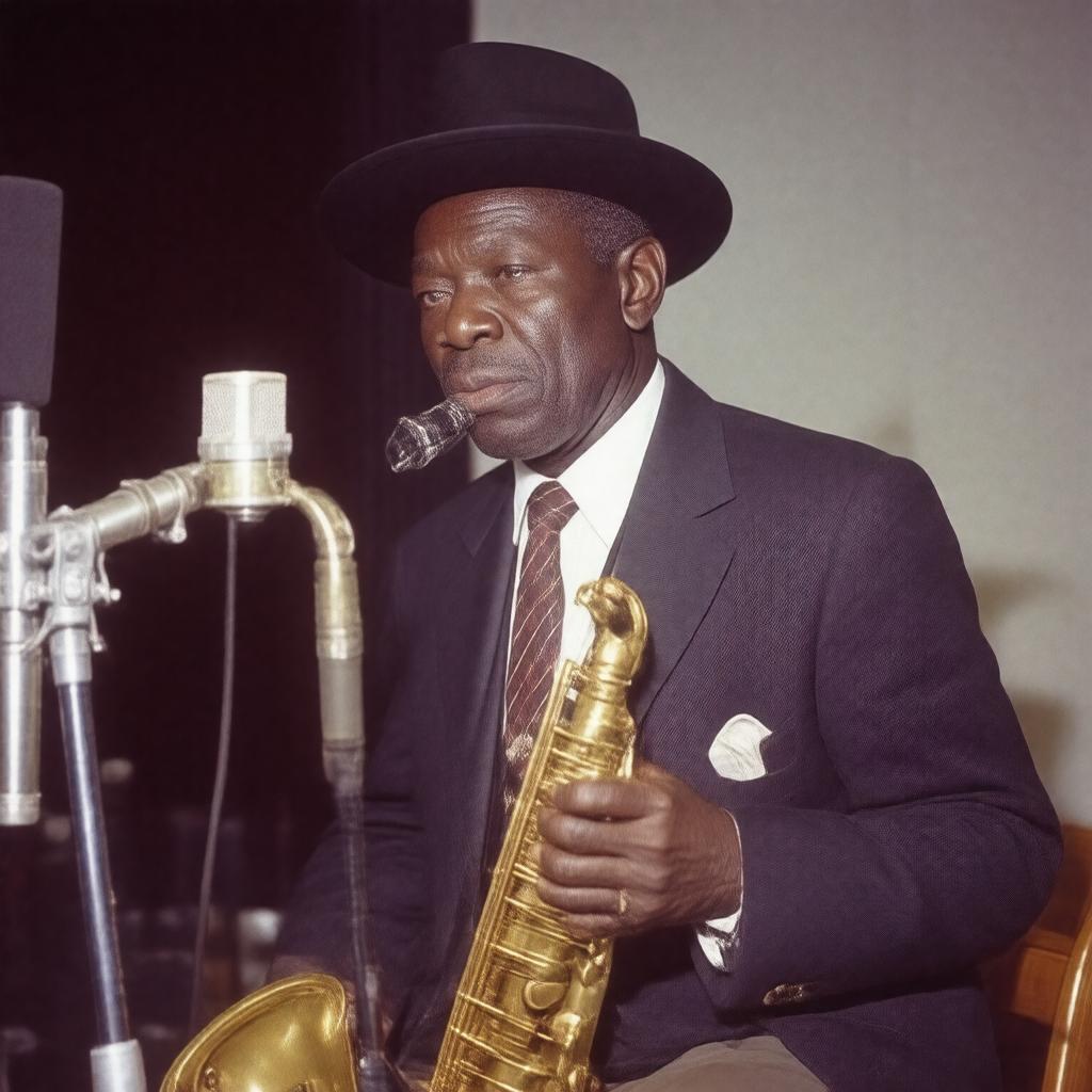 AI-created image of Sonny Boy Williamson II