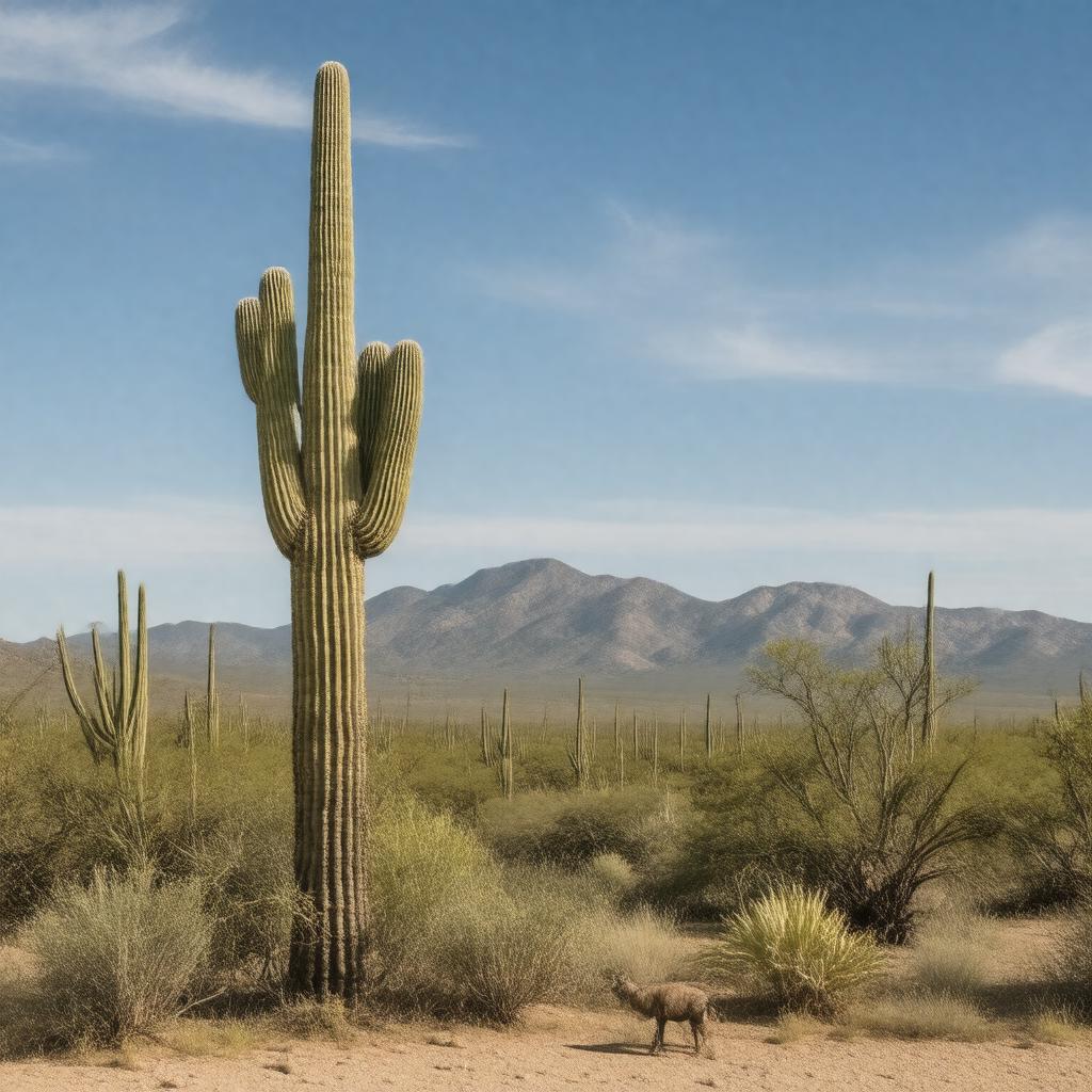 AI-created image of Sonoran Desert ecoregion