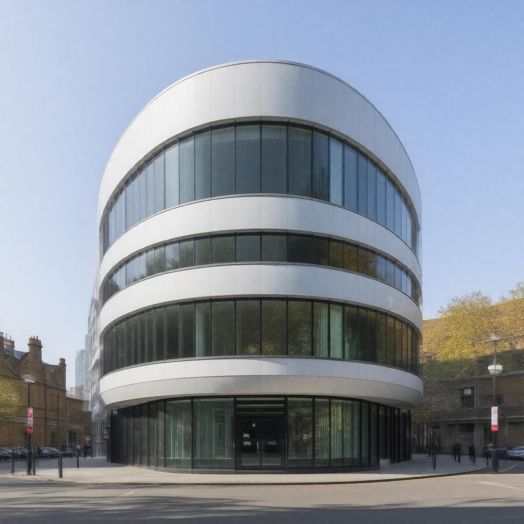 AI-created image of Sony Music UK headquarters