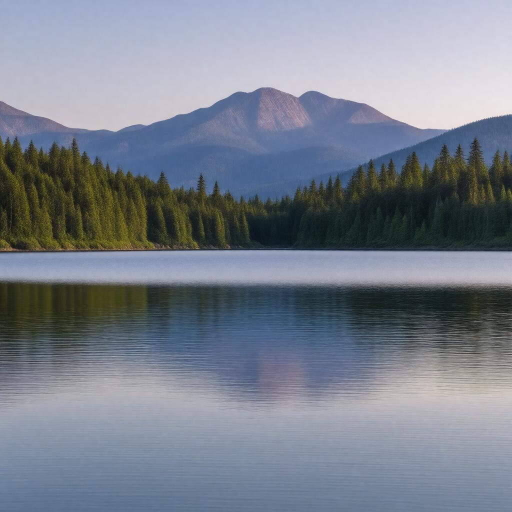 AI-created image of Sooke Lake