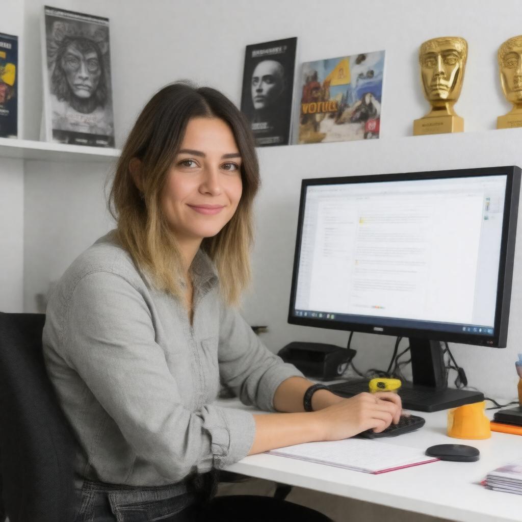 AI-created image of Sophia George