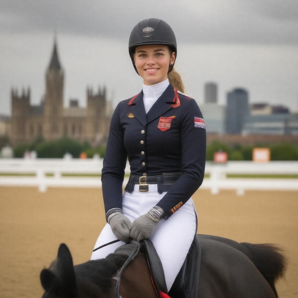 AI-created image of Sophie Christiansen