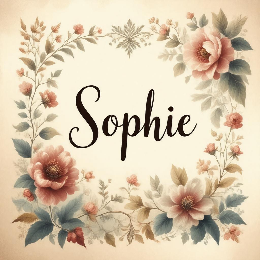 AI-created image of Sophie