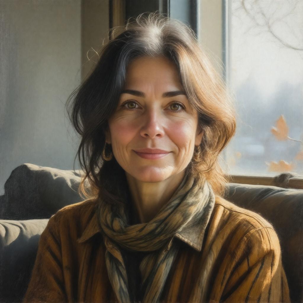 AI-created image of Sophie Waldman Chabon