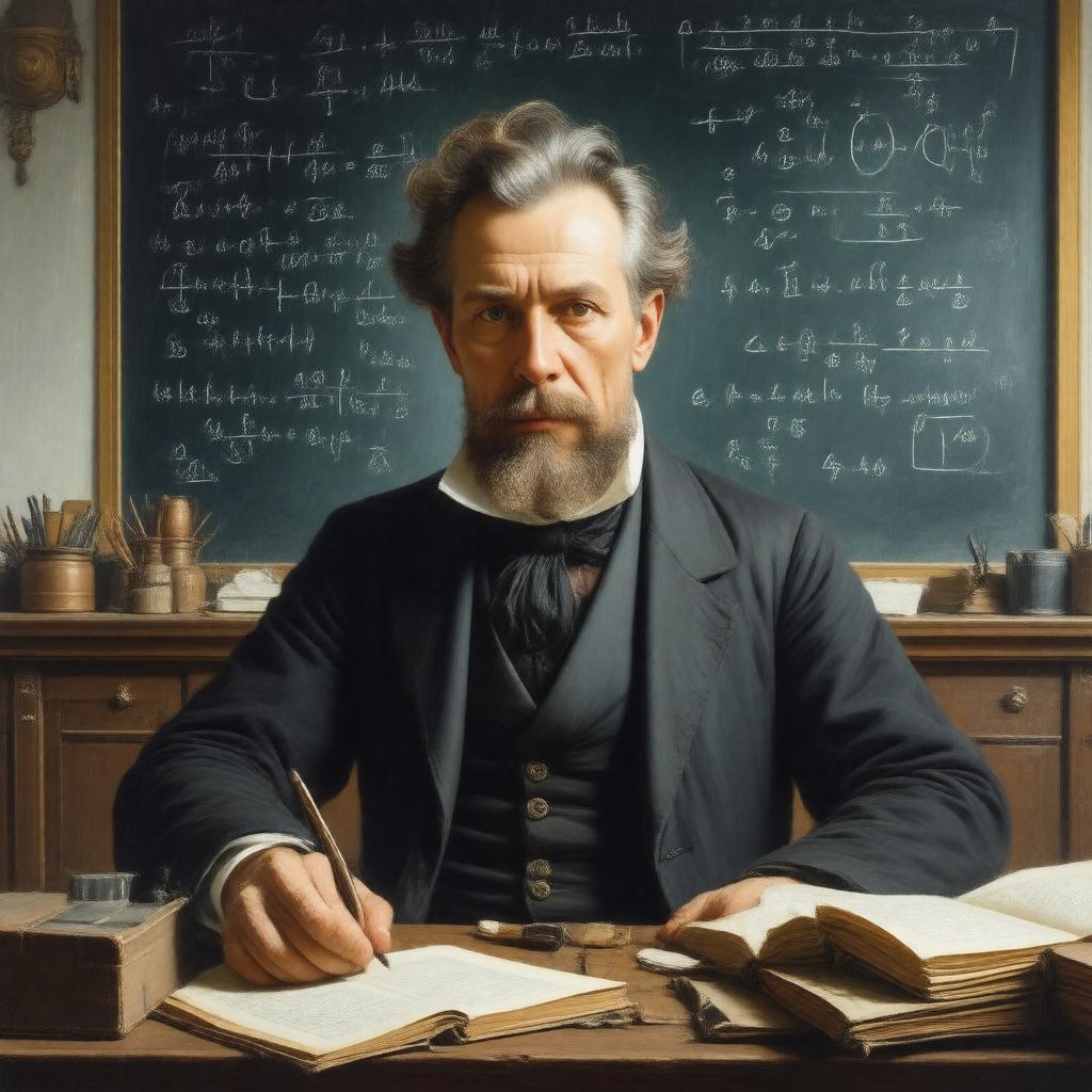 AI-created image of Sophus Lie