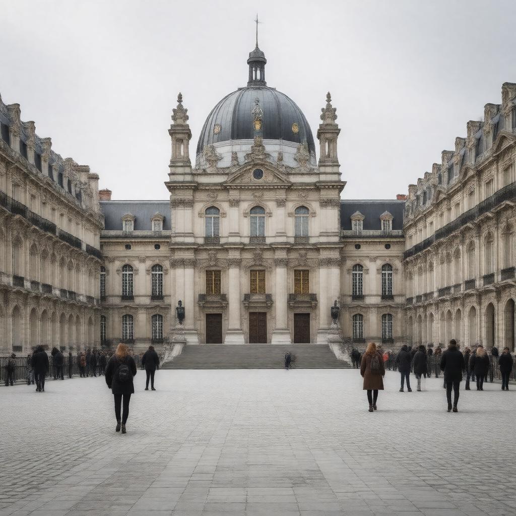 AI-created image of Sorbonne University