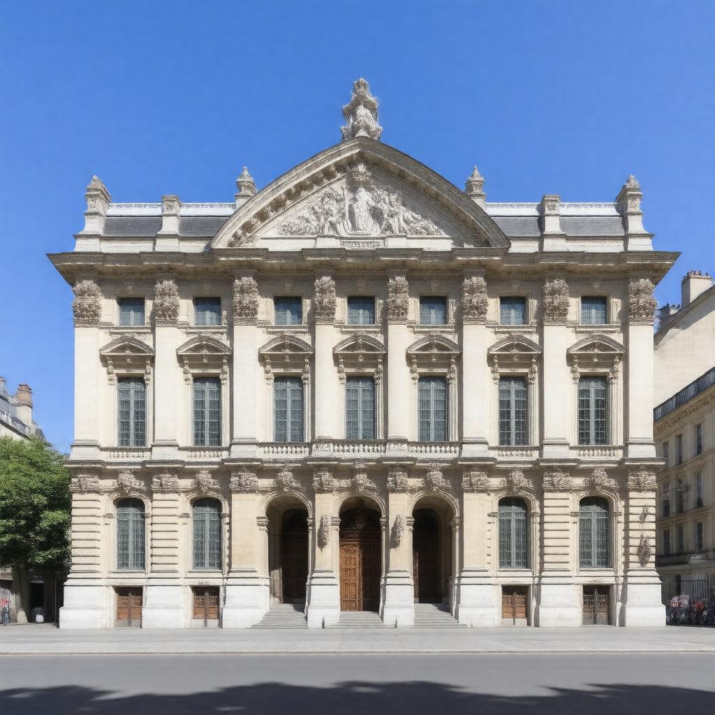 AI-created image of Sorbonne