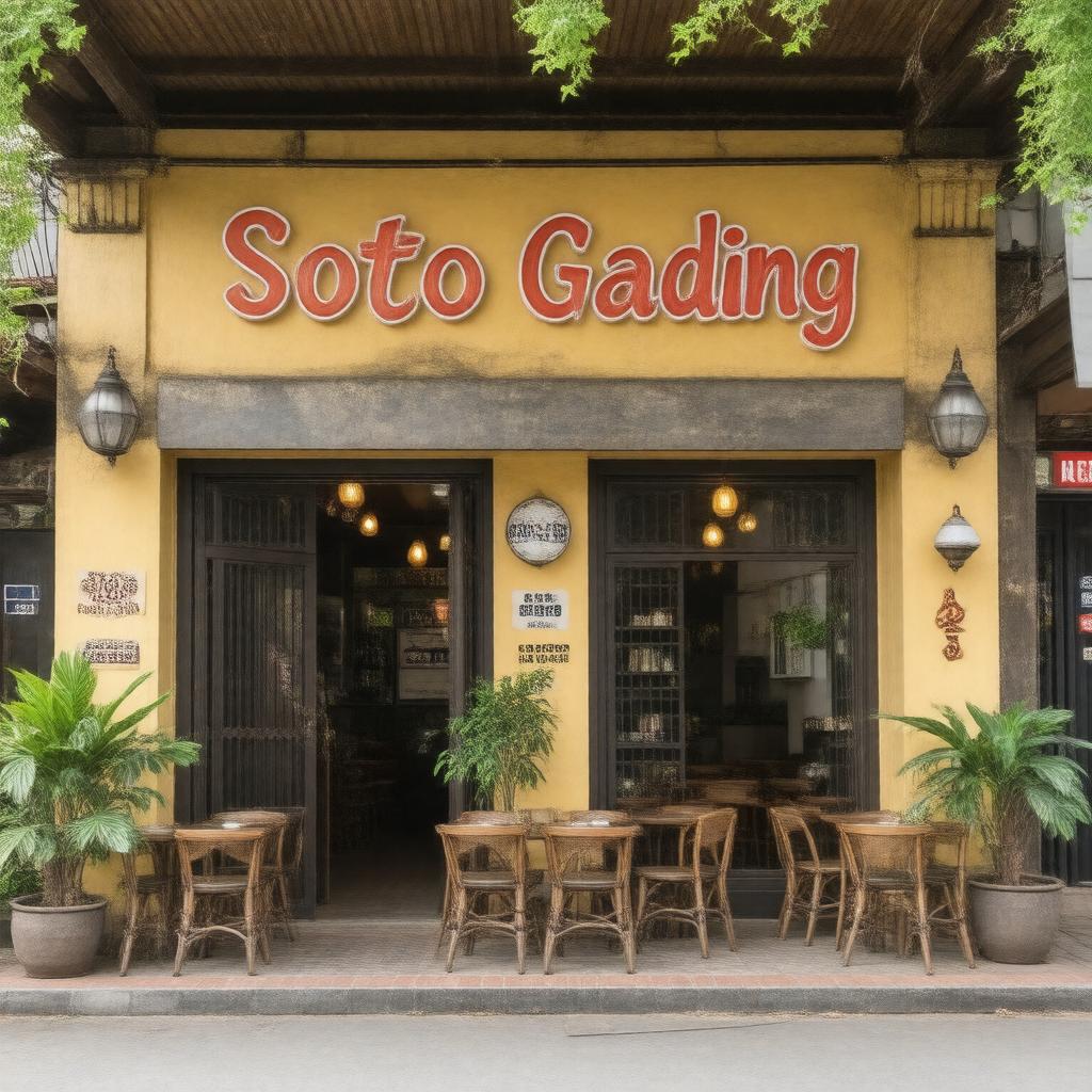 Click to view larger image AI-created image of Soto Gading