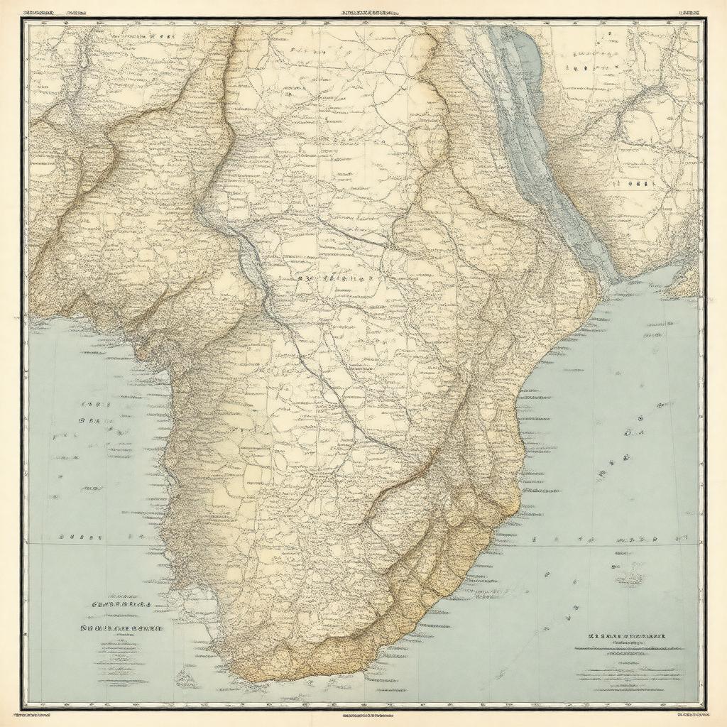 AI-created image of Soudan français
