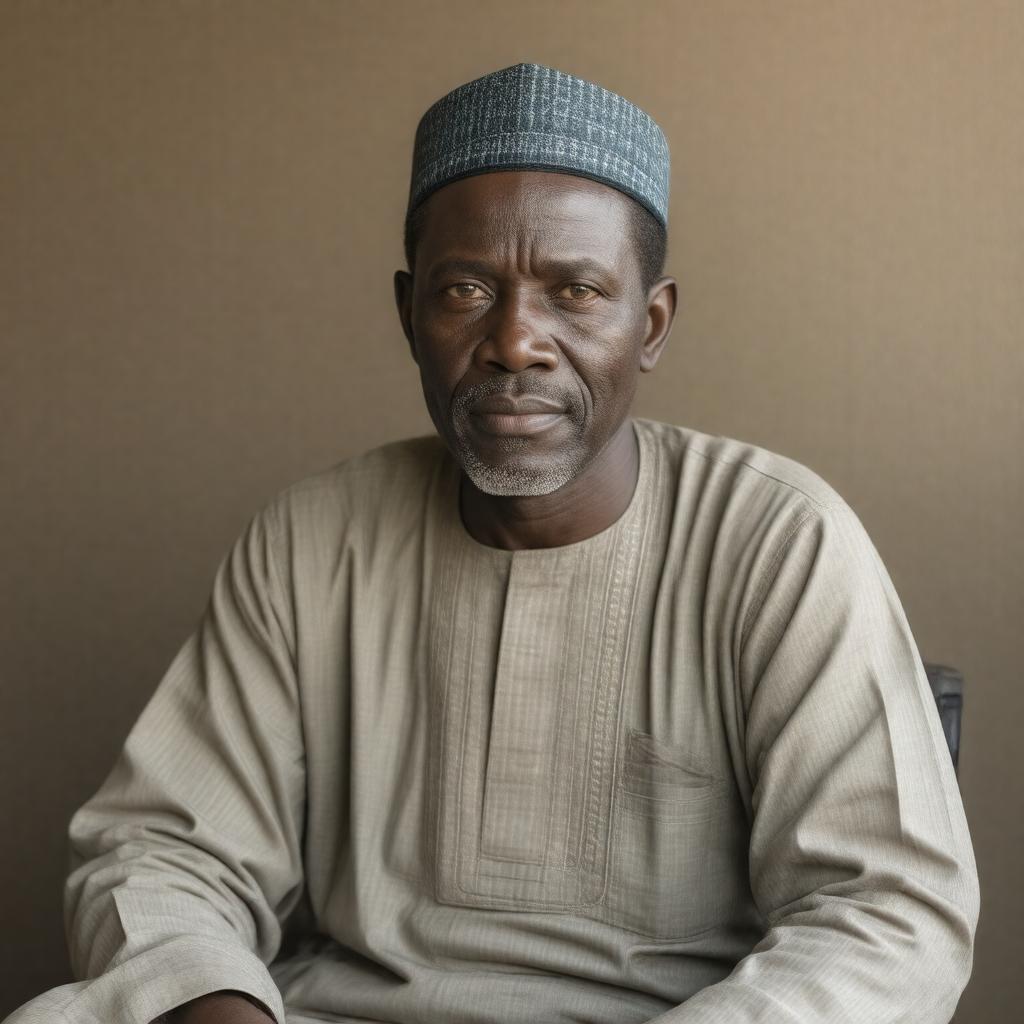 AI-created image of Souleymane Cissé