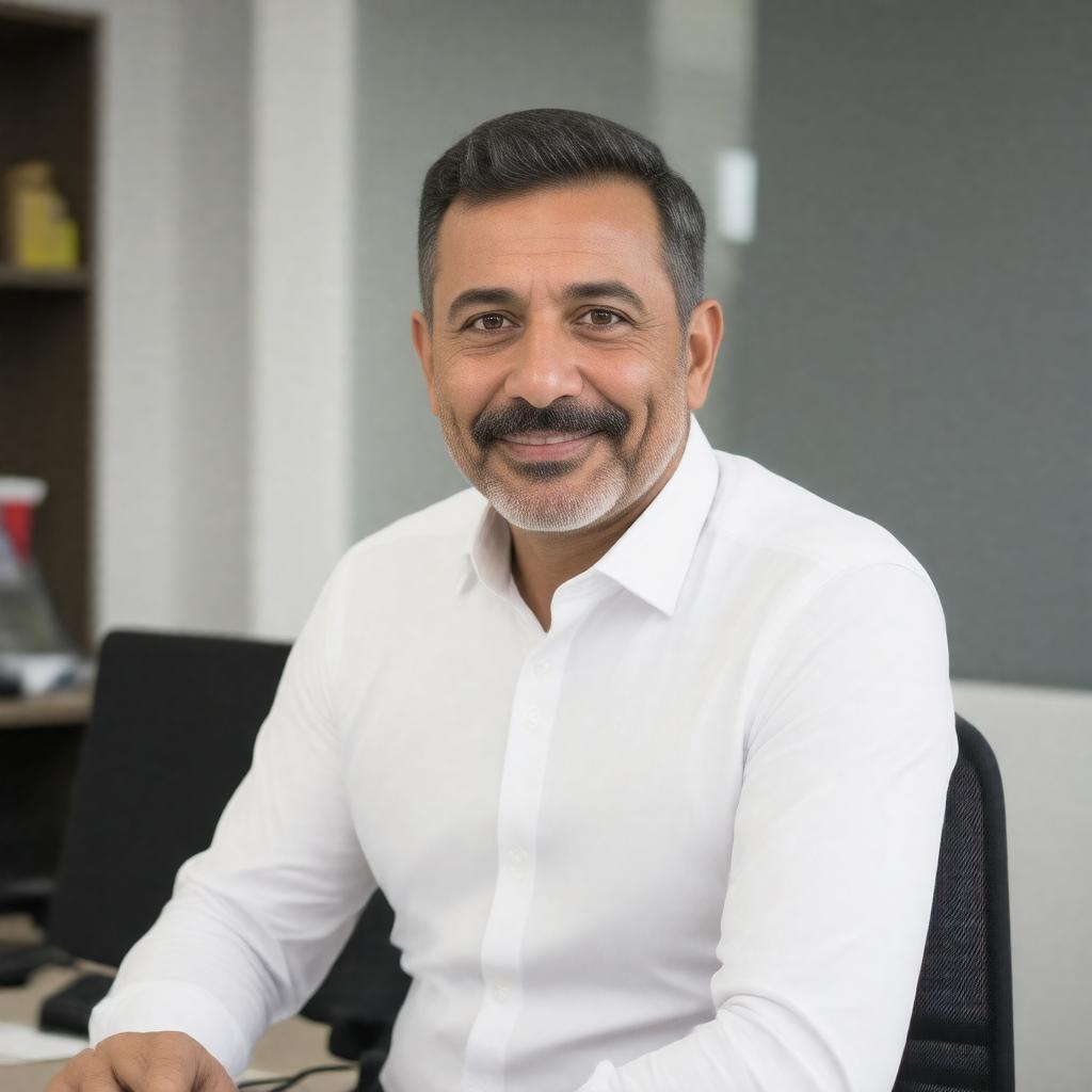 AI-created image of Souran Manoochehri