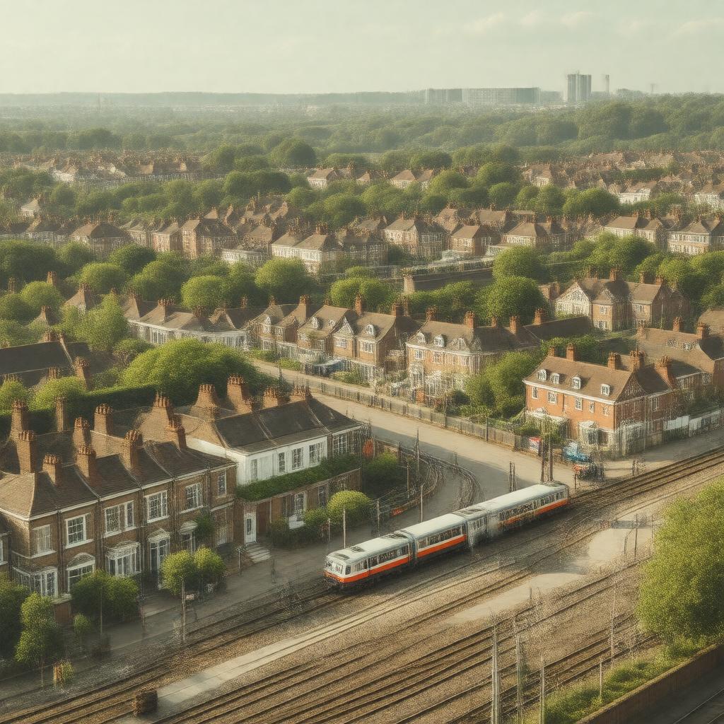 AI-created image of South Acton