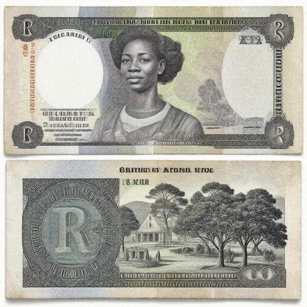 Click to view larger image AI-created image of South African rand