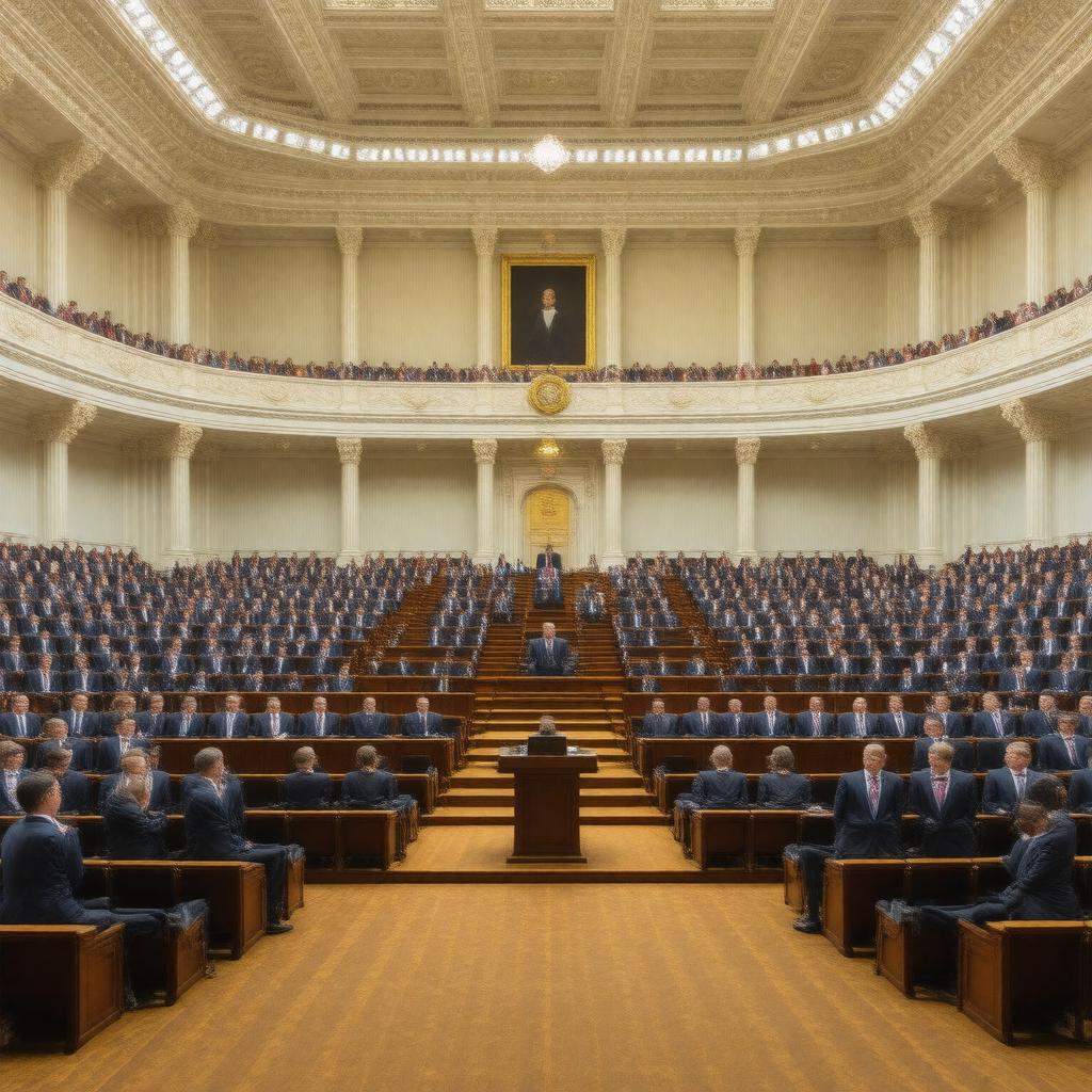 Click to view larger image AI-created image of South Australian Legislative Council