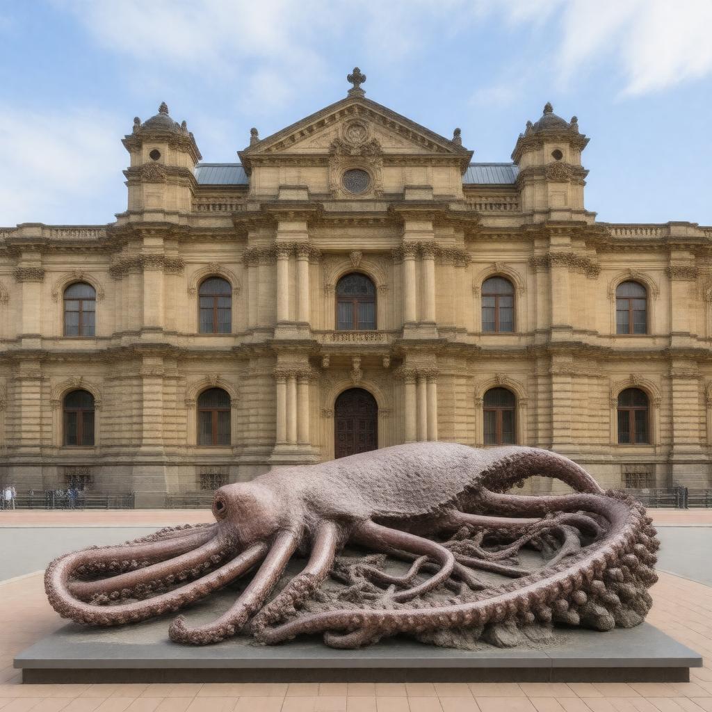 AI-created image of South Australian Museum