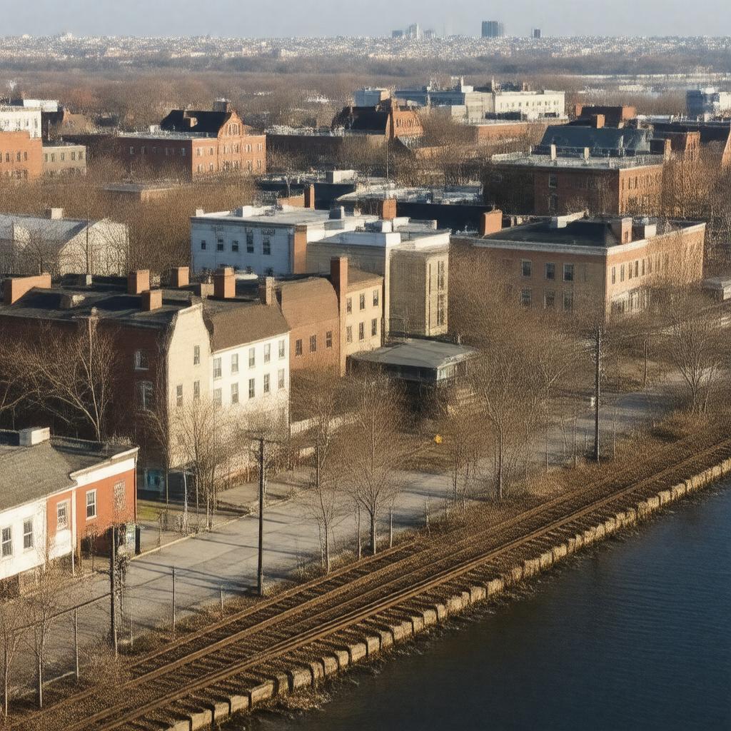 AI-created image of South Baltimore