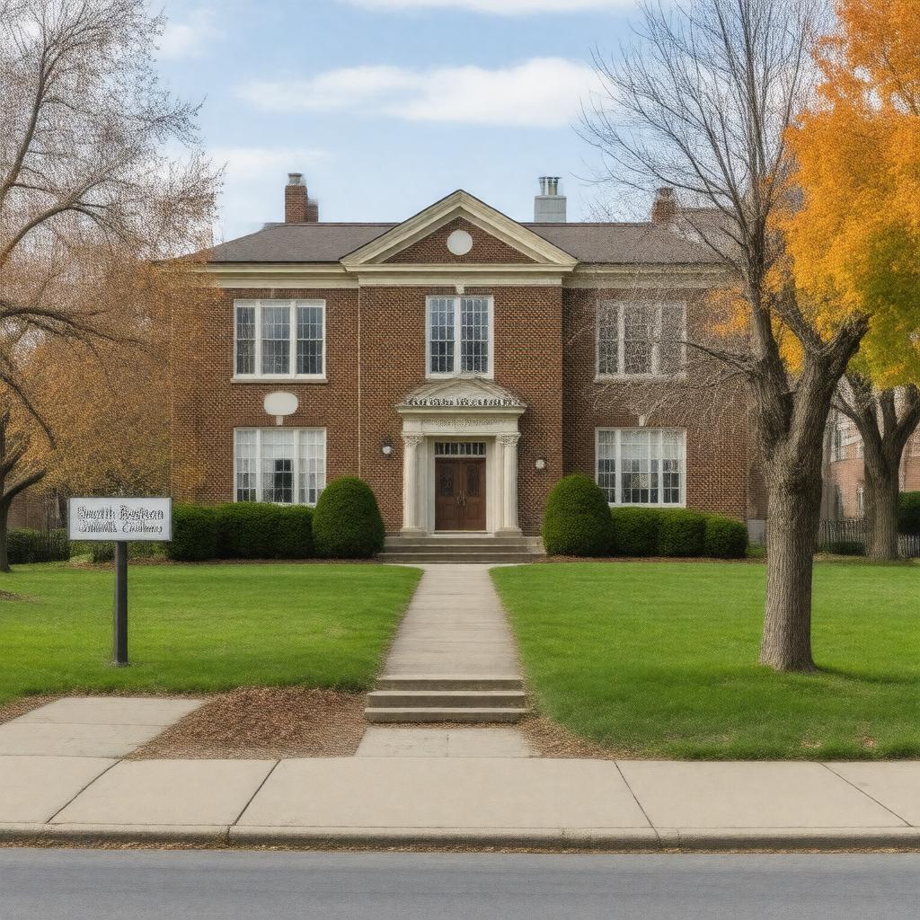 AI-created image of South Boston Catholic Academy