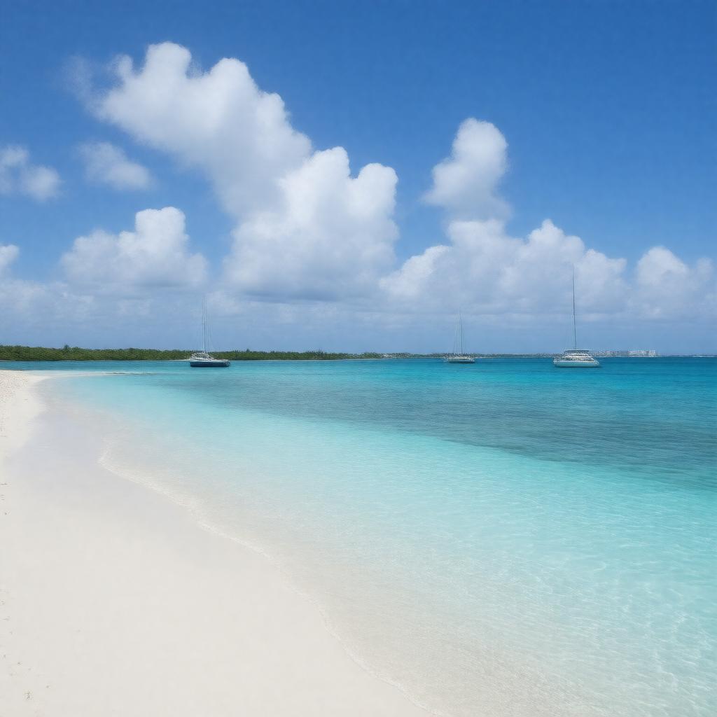 AI-created image of South Caicos