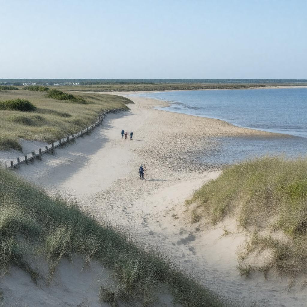 AI-created image of South Cape Beach