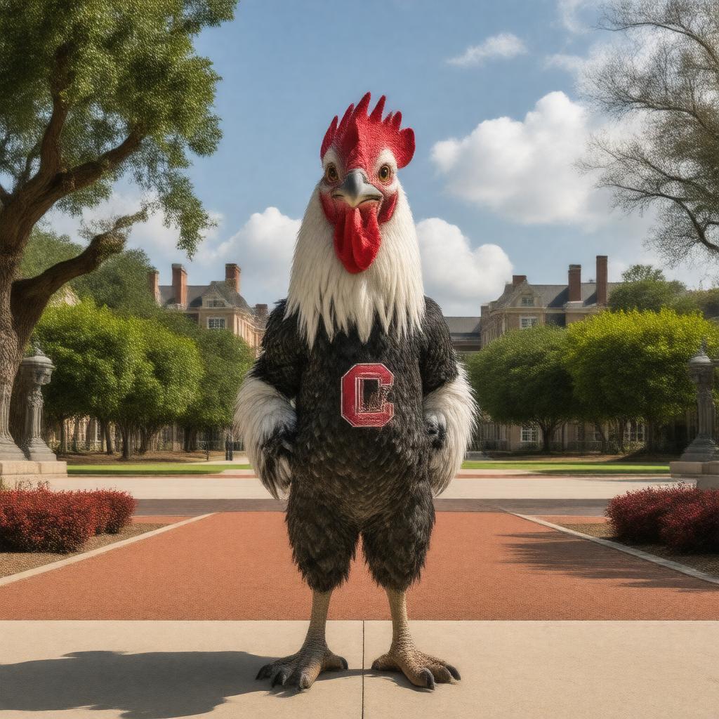 AI-created image of South Carolina Gamecocks