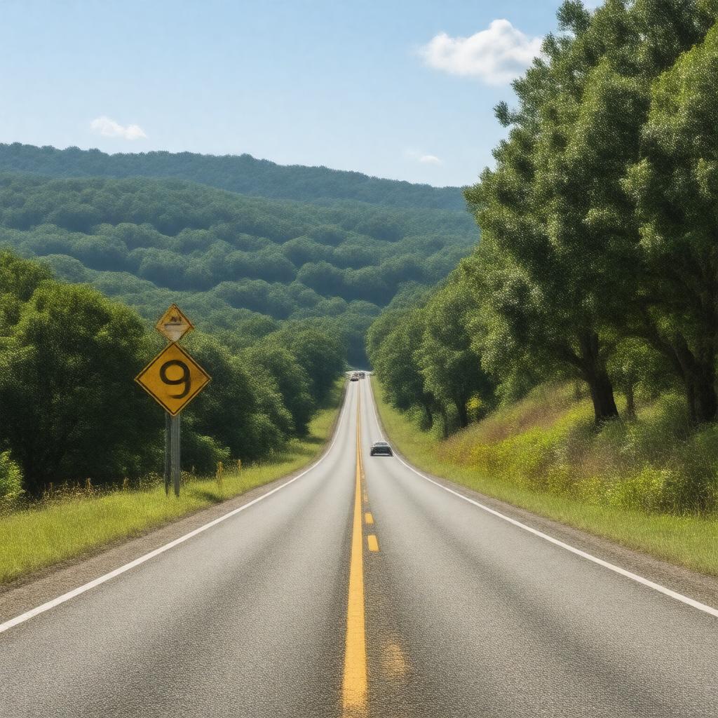 AI-created image of South Carolina Highway 9