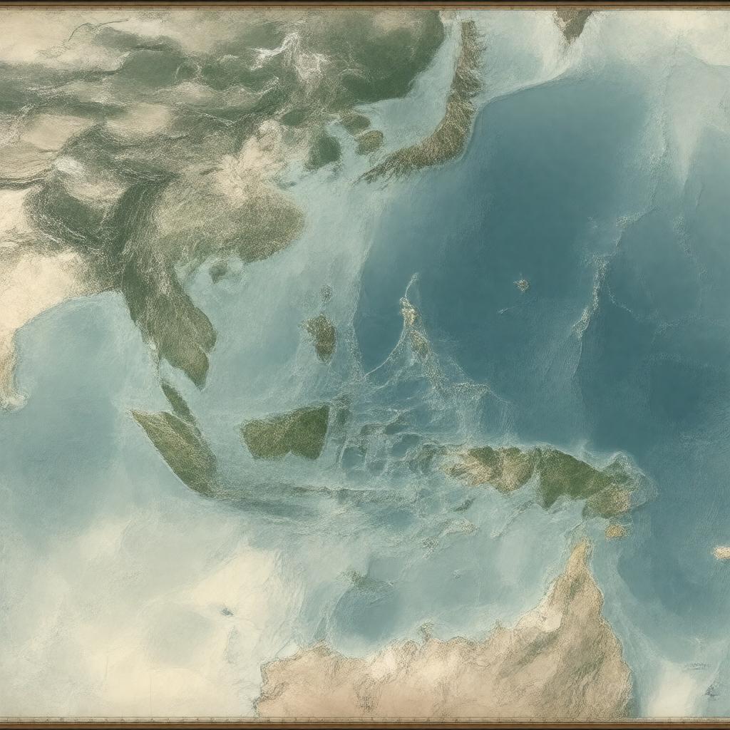 AI-created image of South China Sea