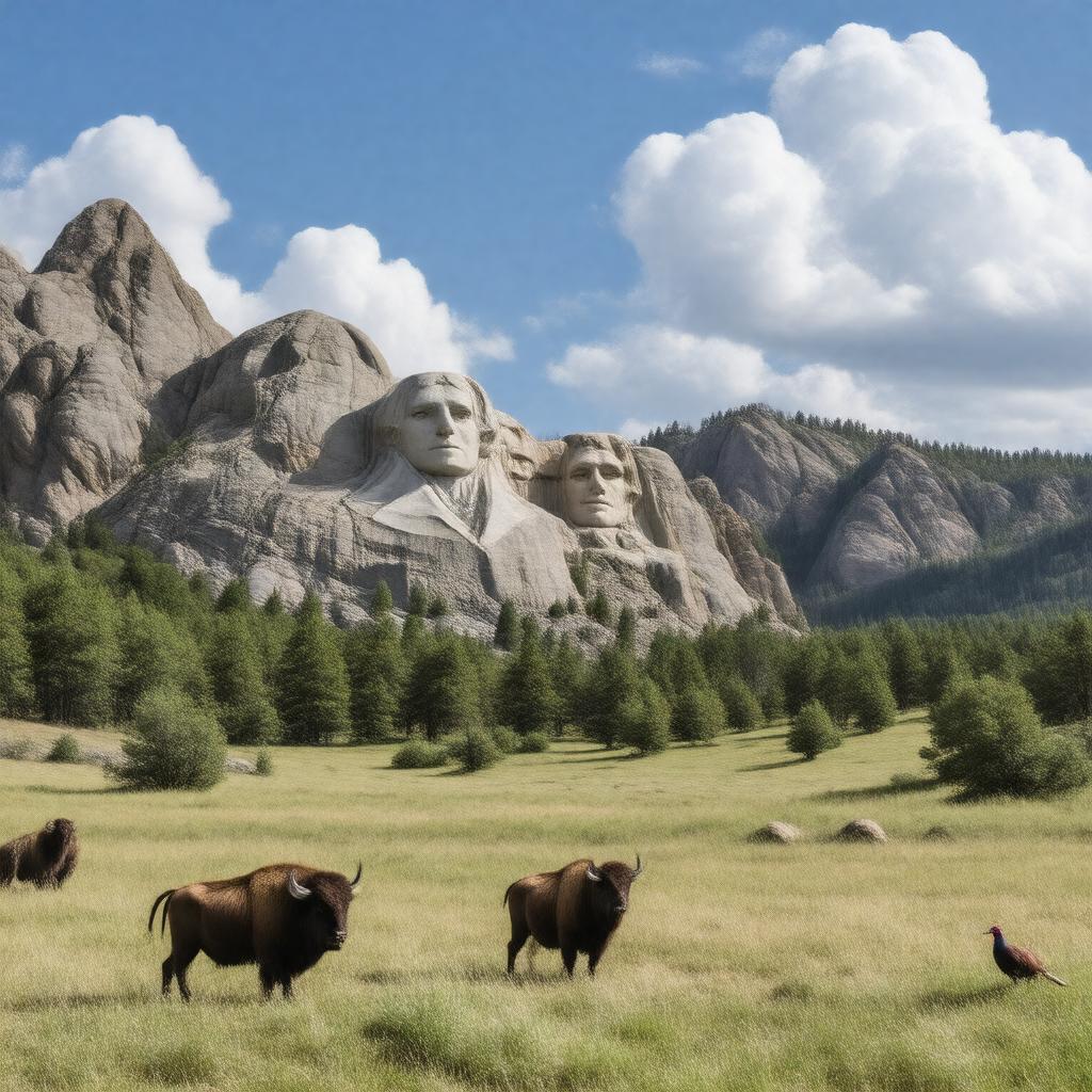AI-created image of South Dakota
