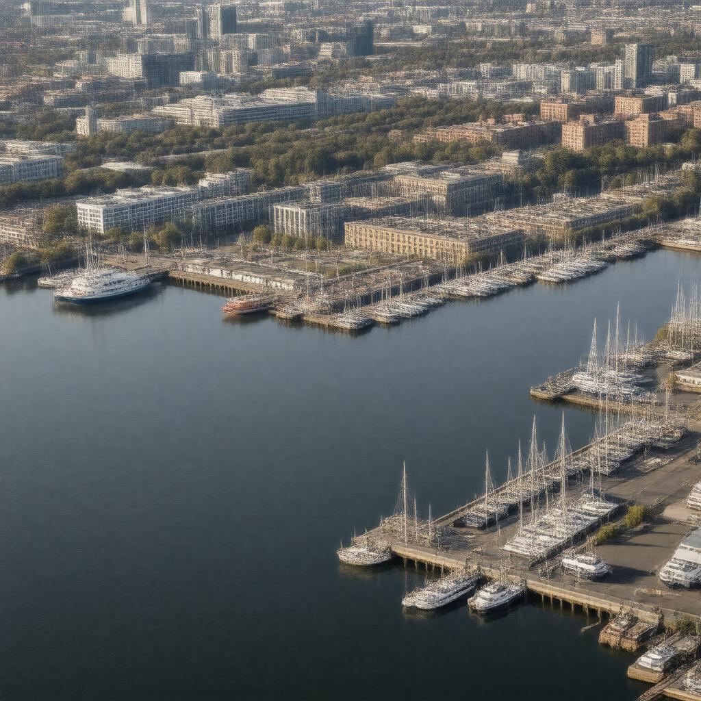 AI-created image of South Dock