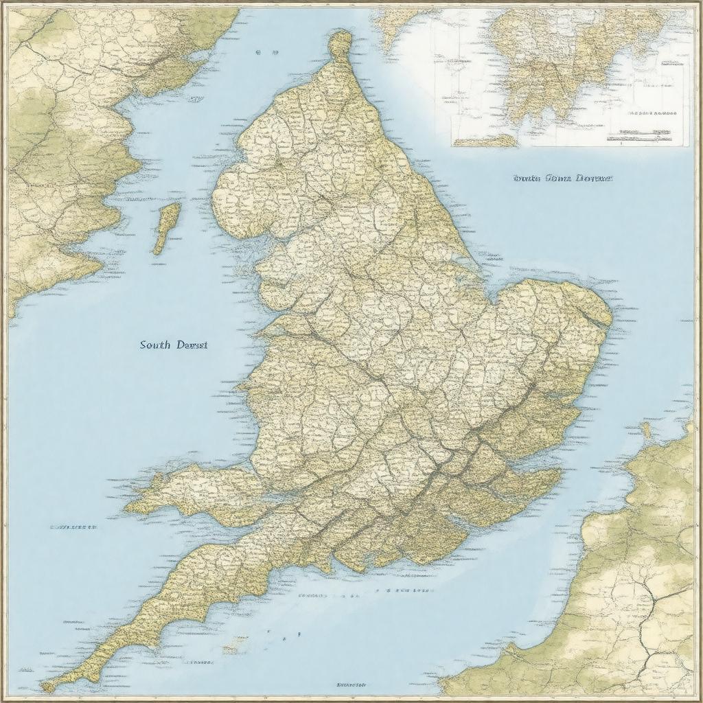 AI-created image of South Dorset