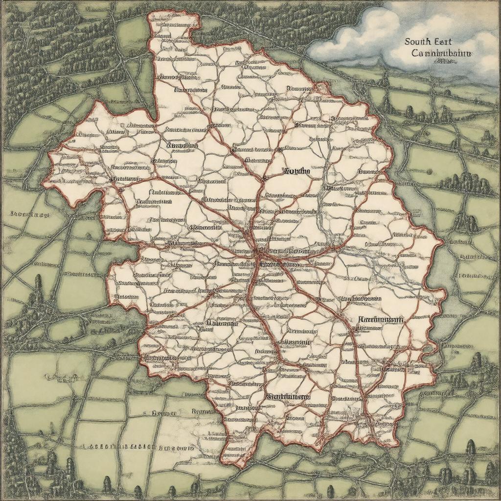 AI-created image of South East Cambridgeshire
