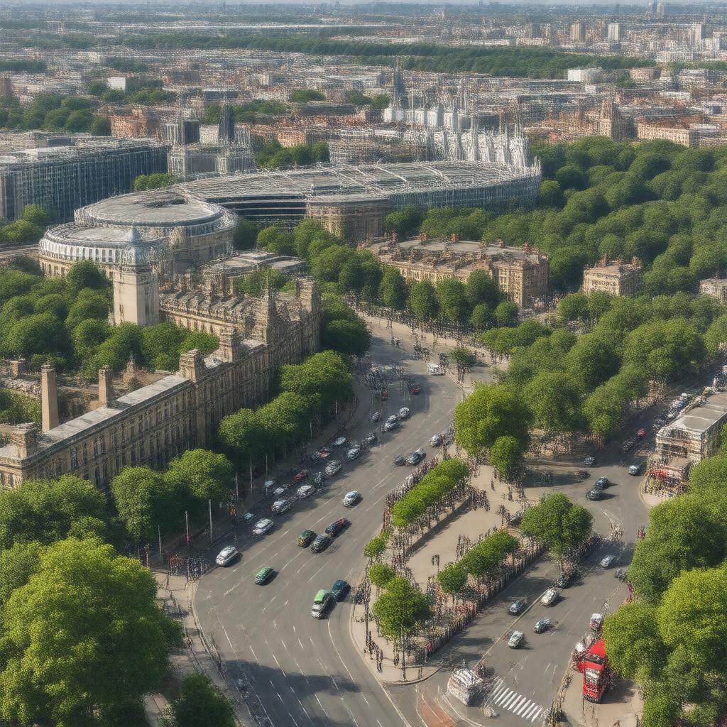 AI-created image of South East London