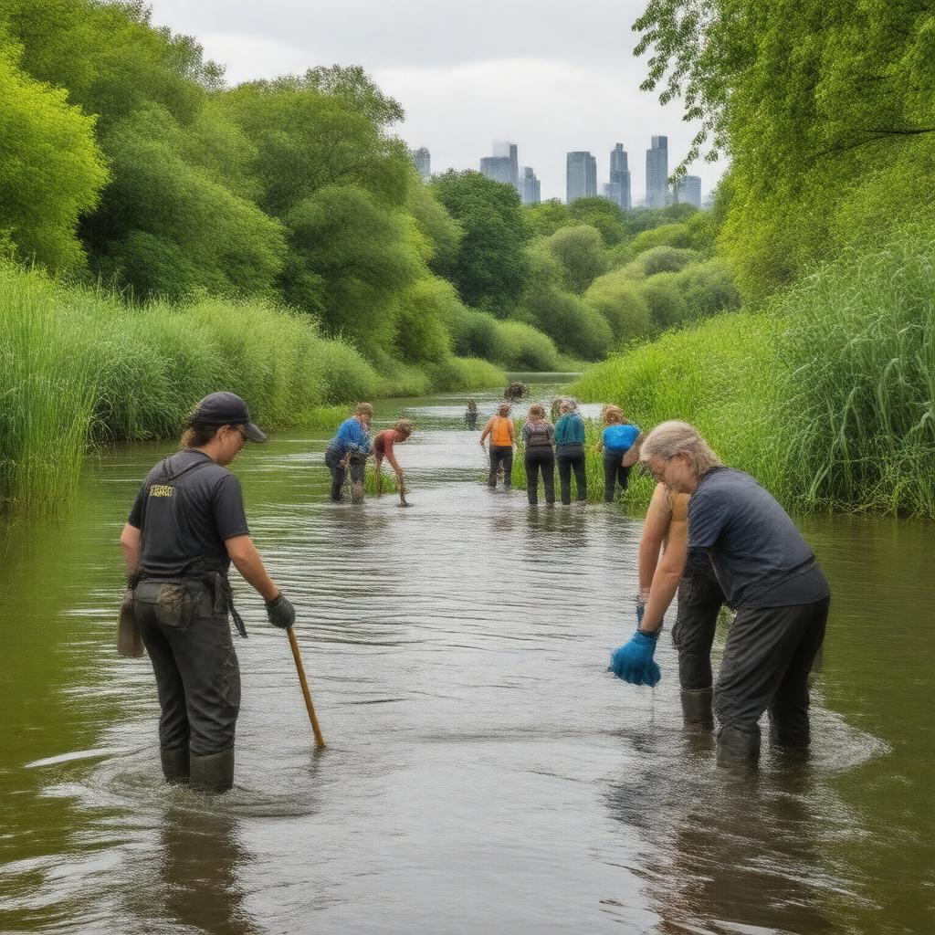 AI-created image of South East Rivers Trust