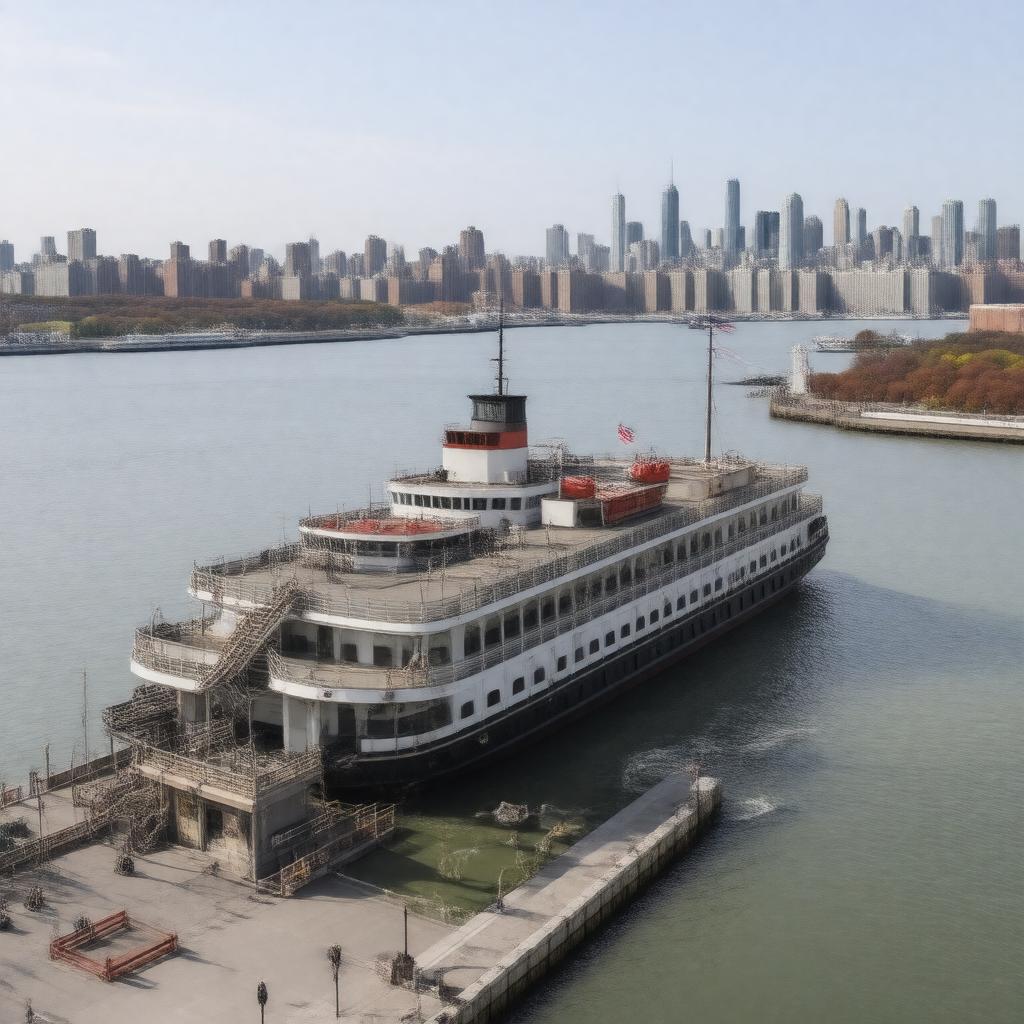 AI-created image of South Ferry