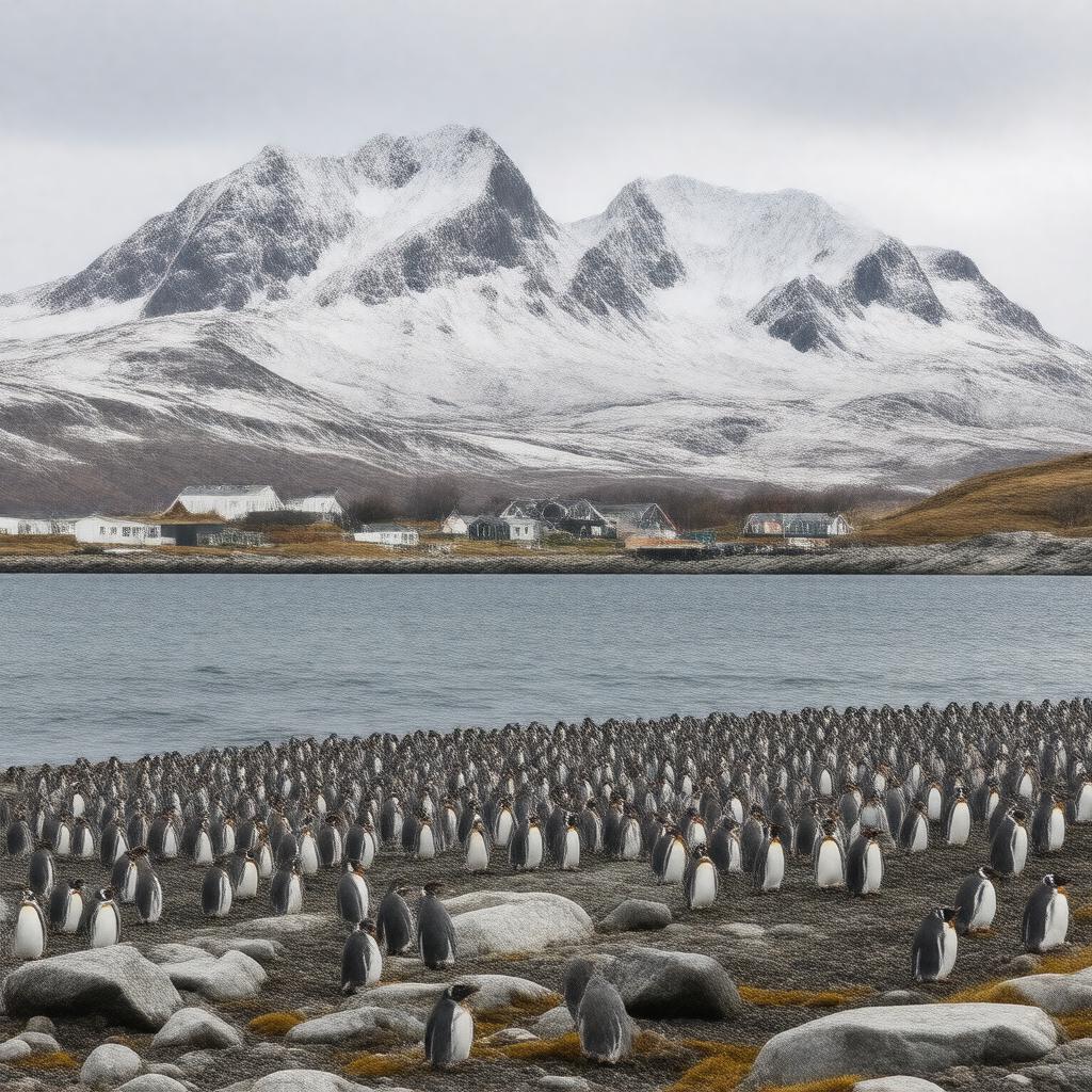 AI-created image of South Georgia