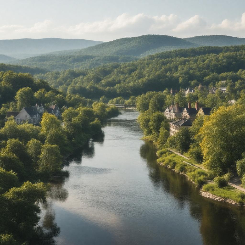 AI-created image of South Hadley