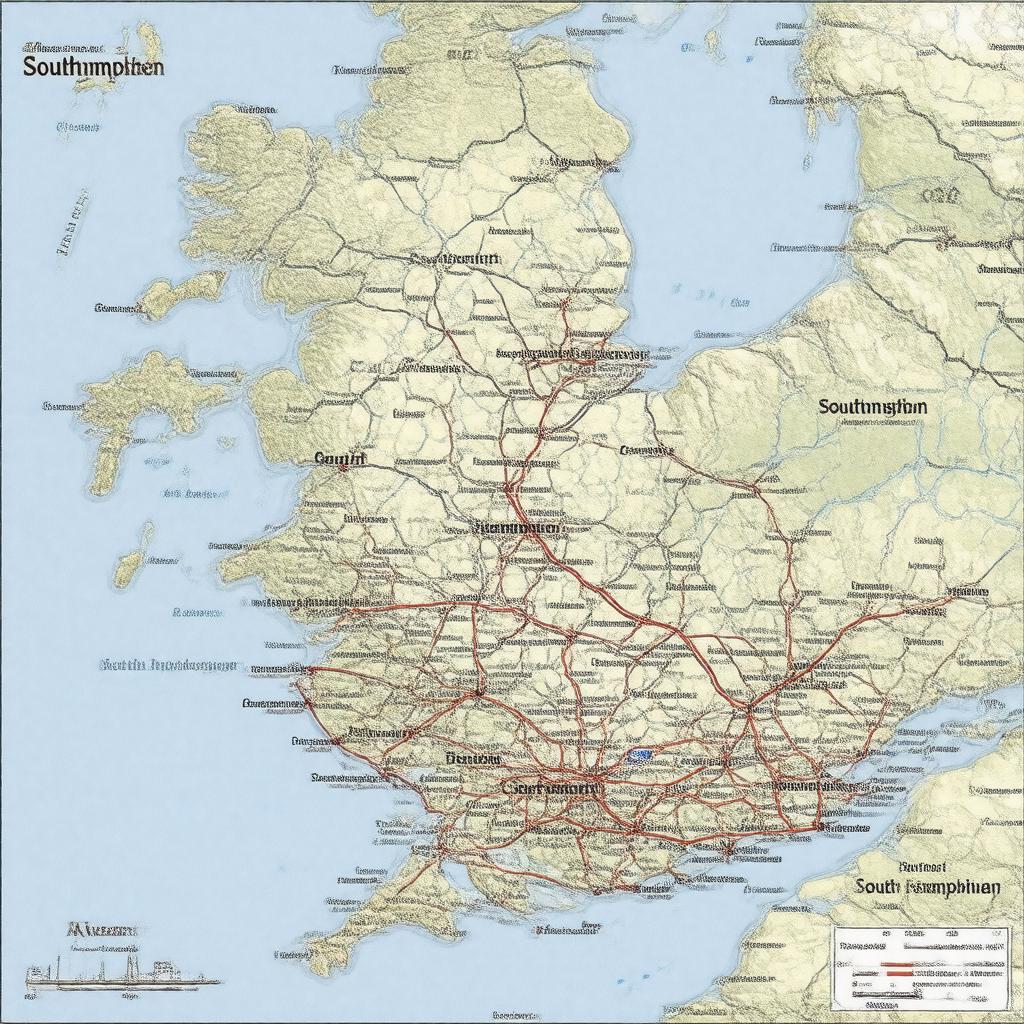 AI-created image of South Hampshire